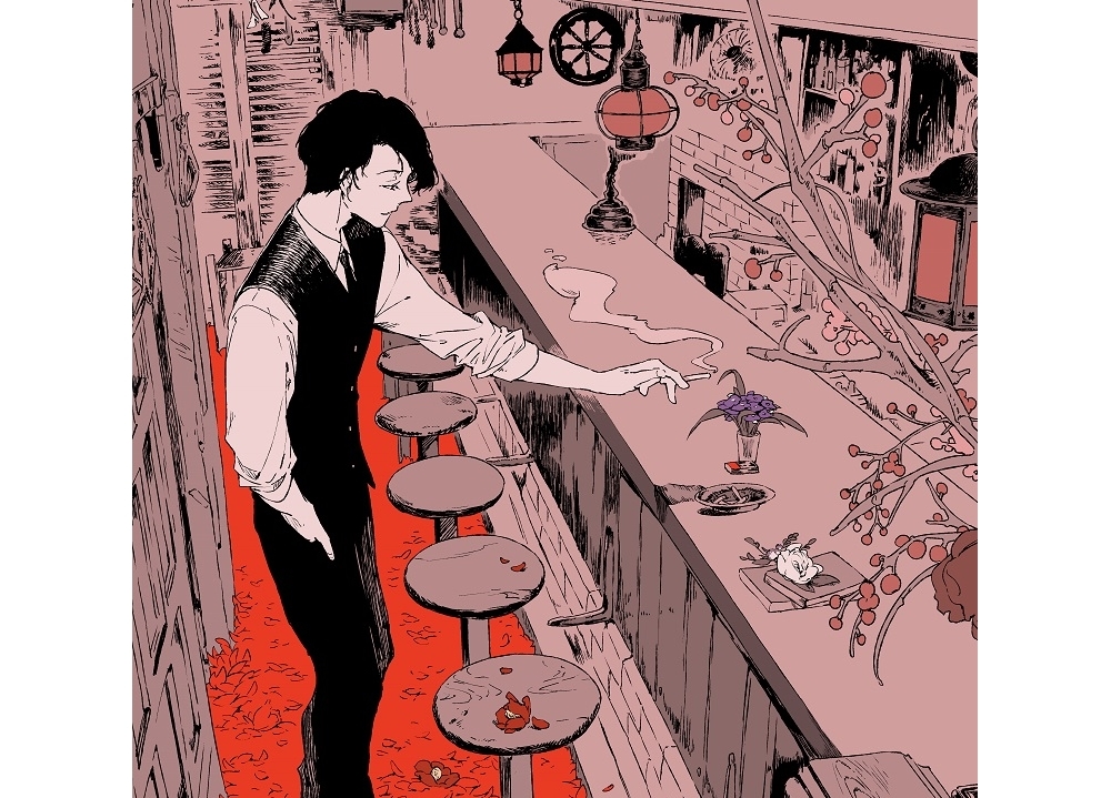 『文スト』春河３５が、映画『人間失格』をイメージした描き下ろしイラスト公開