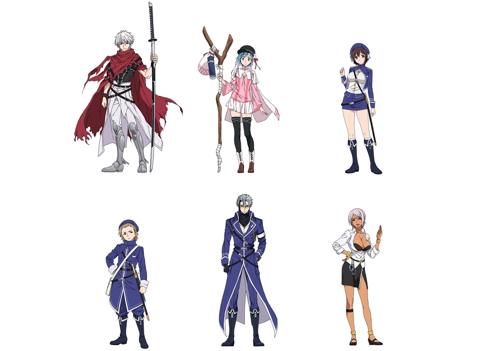 『プランダラ』追加声優4名発表！メインキャラの設定画も公開