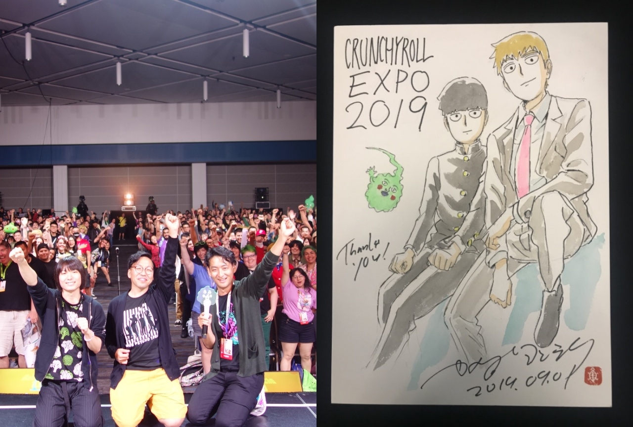 『モブサイコ100』Crunchyroll Expo2019のイベントレポ到着