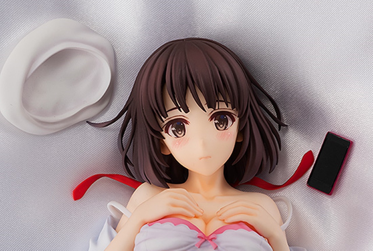 『冴えカノ』加藤 恵抱き枕カバーのイラスト姿がフィギュアで発売