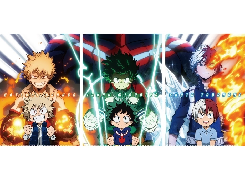 映画『僕のヒーローアカデミア』特典付き前売券が全国合計6万名限定で販売