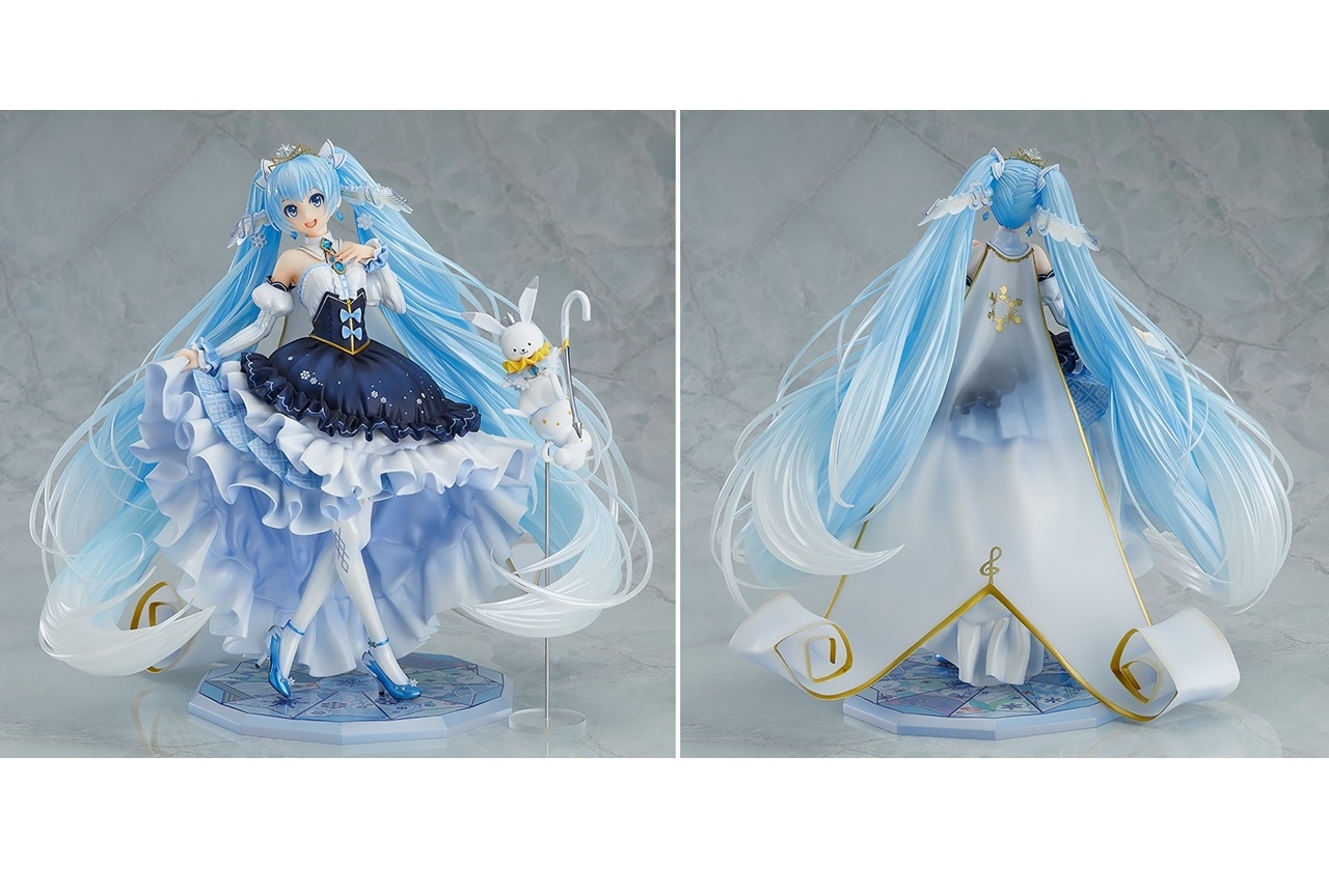 雪ミク・Snow Princess Ver.のフィギュアが登場