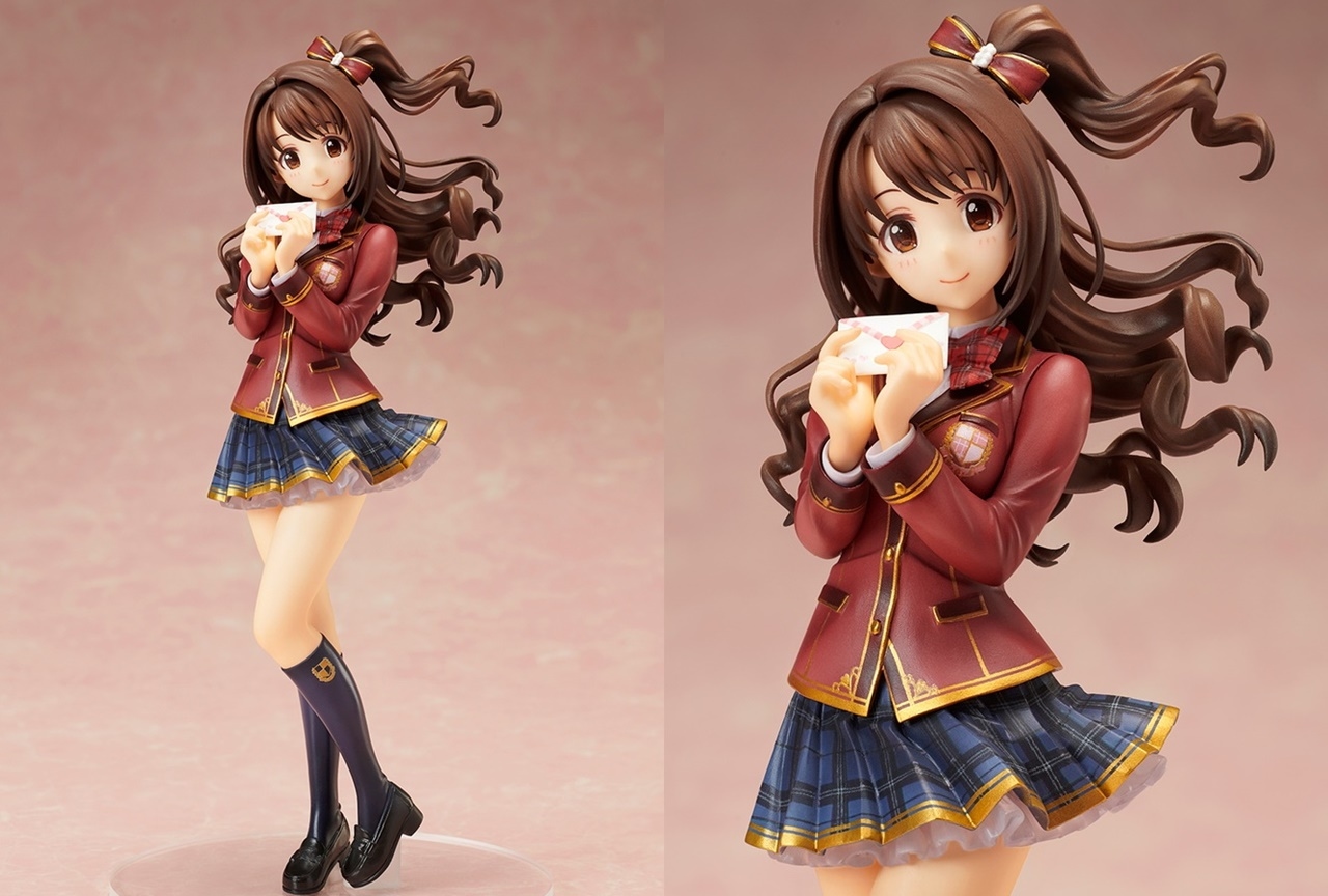 『アイドルマスター シンデレラガールズ』島村卯月がラブレターVer.でフィギュア化