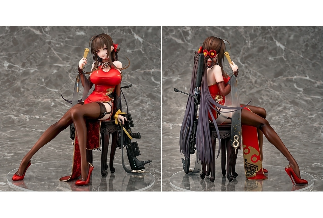 『ドールズフロントライン』チャイナドレスを着た「Gd DSR-50」がフィギュアで登場