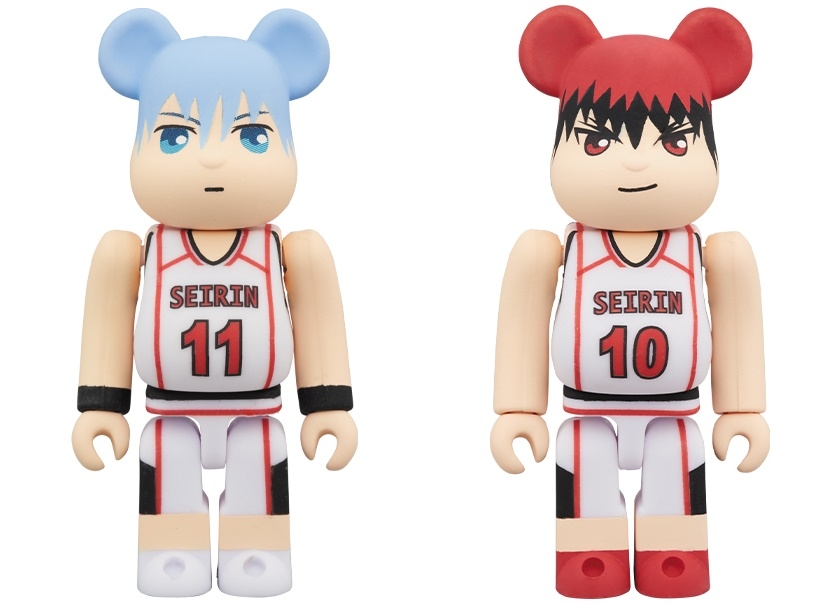 『黒子のバスケ』黒子テツヤと火神大我のベアブリックが登場