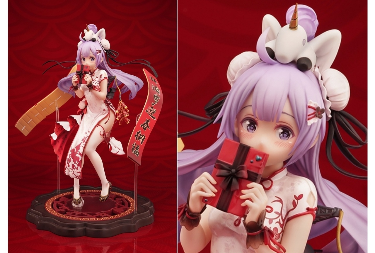 『アズールレーン』「ユニコーン」の春の礼Ver.がフィギュアで登場