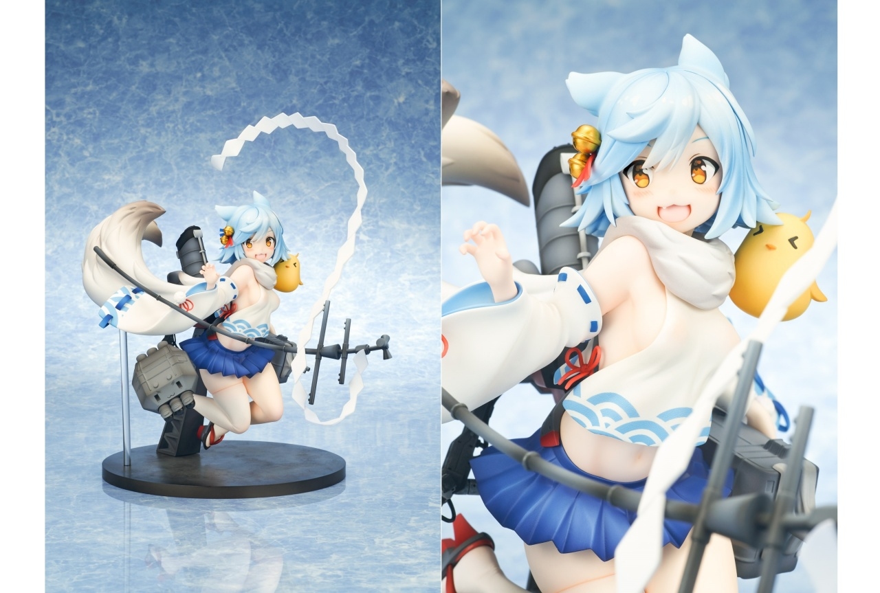 『アズールレーン』活発で楽天的な「吹雪」がフィギュアで登場