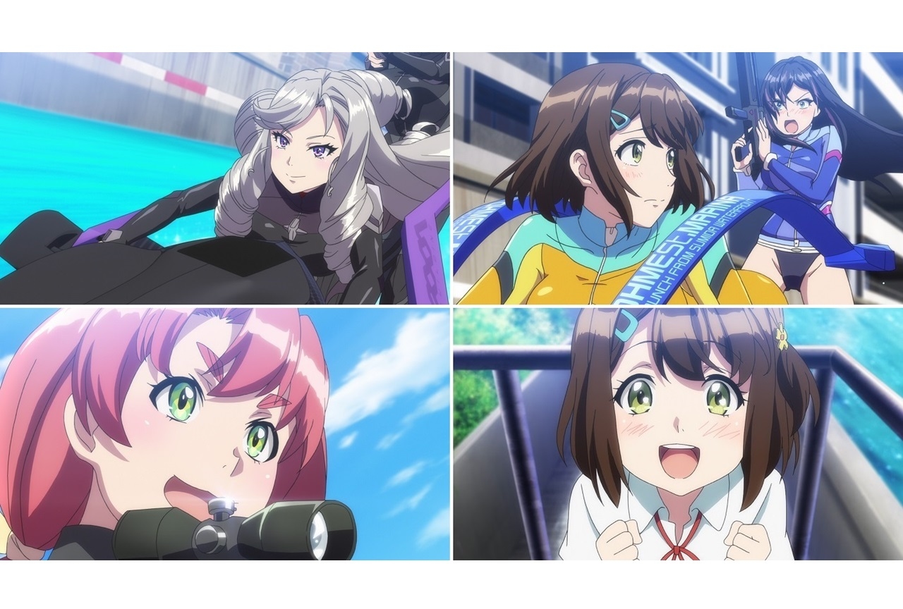 秋アニメ『神田川JET GIRLS』第2話あらすじ＆場面カット