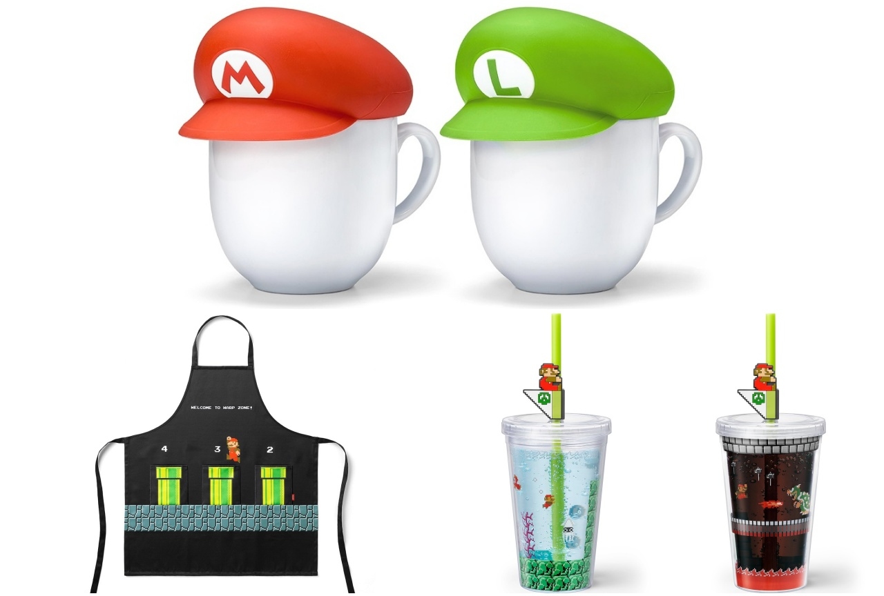 「スーパーマリオ」のキッチン＆パーティーグッズが予約受付中！
