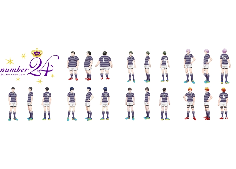 『number24』追加声優7名＆キャラビジュアル解禁！　