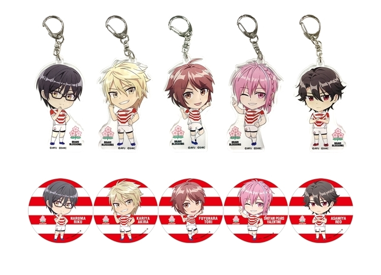 ラグビー日本代表×『トライナイツ』コラボグッズが予約受付中