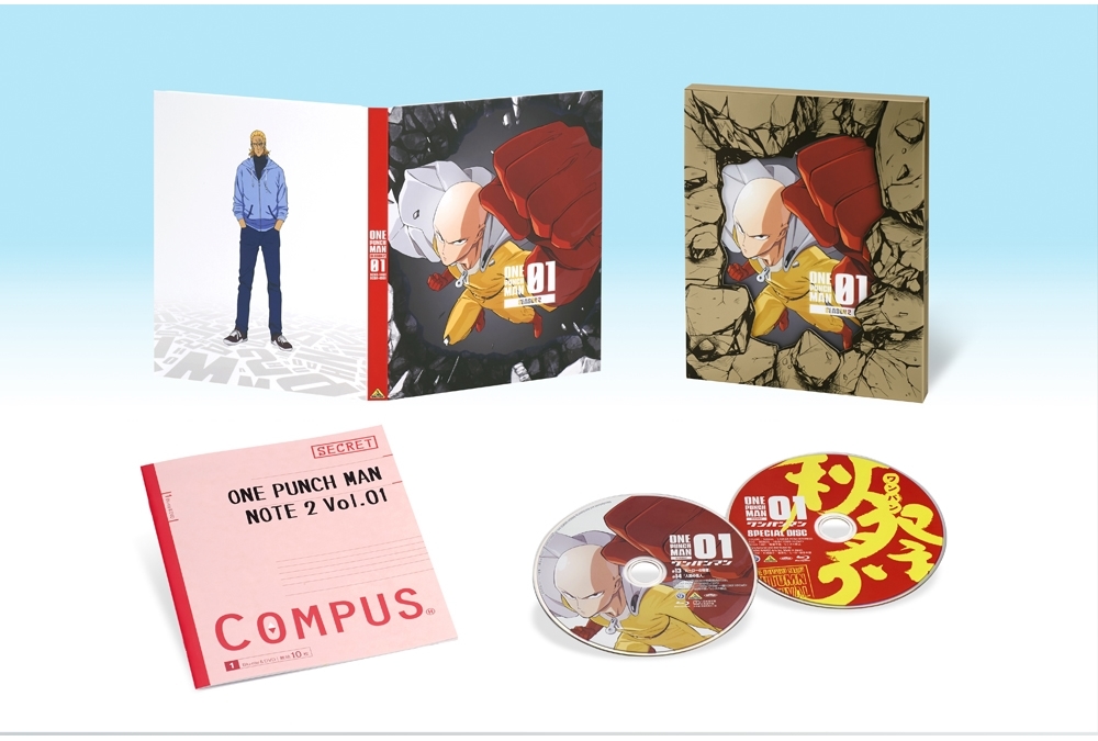 TVアニメ『ワンパンマン SEASON 2』BD&DVD第1巻 10月25日 発売