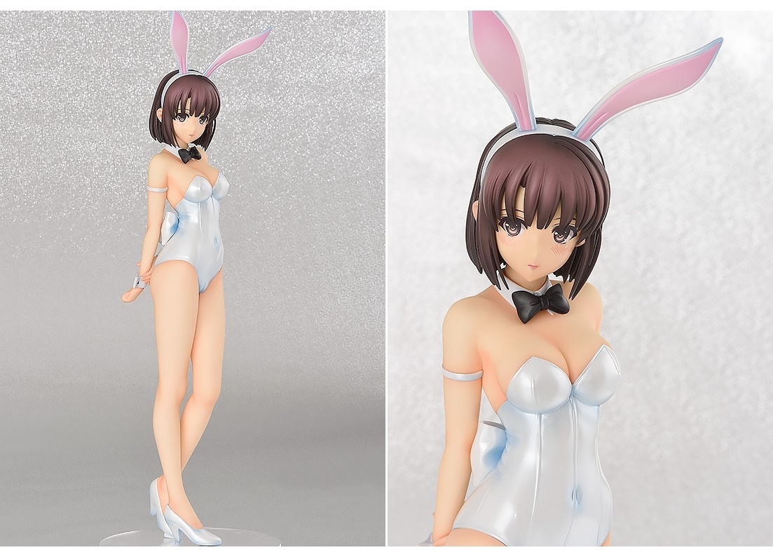 『冴えない彼女の育てかた♭』加藤恵が生脚バニースタイルでフィギュア化