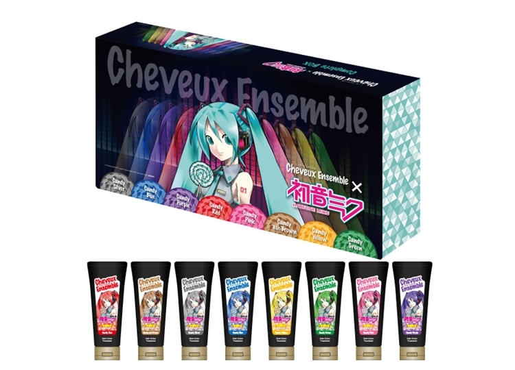 『初音ミク』コラボのヘアカラートリートメントが予約受付中
