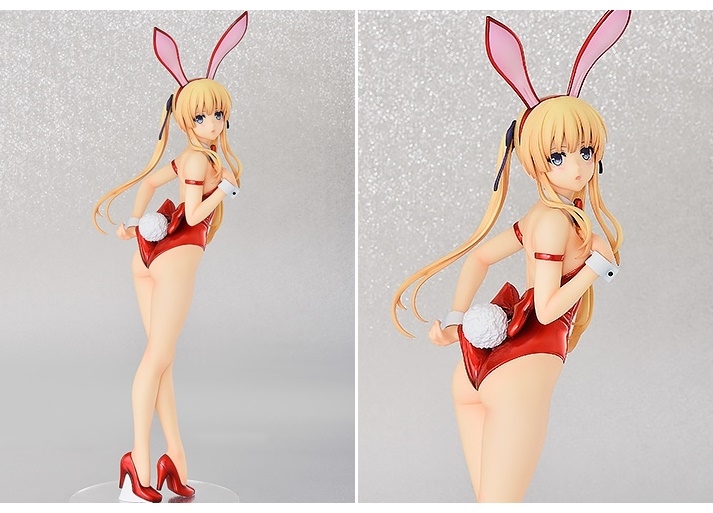 『冴えない彼女の育てかた♭』澤村・スペンサー・英梨々が生足バニー姿でフィギュア化