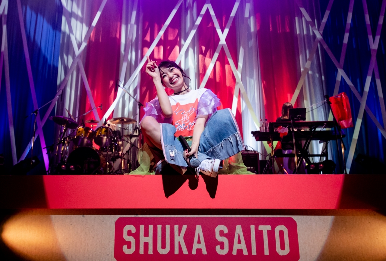 斉藤朱夏の初ワンマンライブで東名阪Zeppツアーを発表！