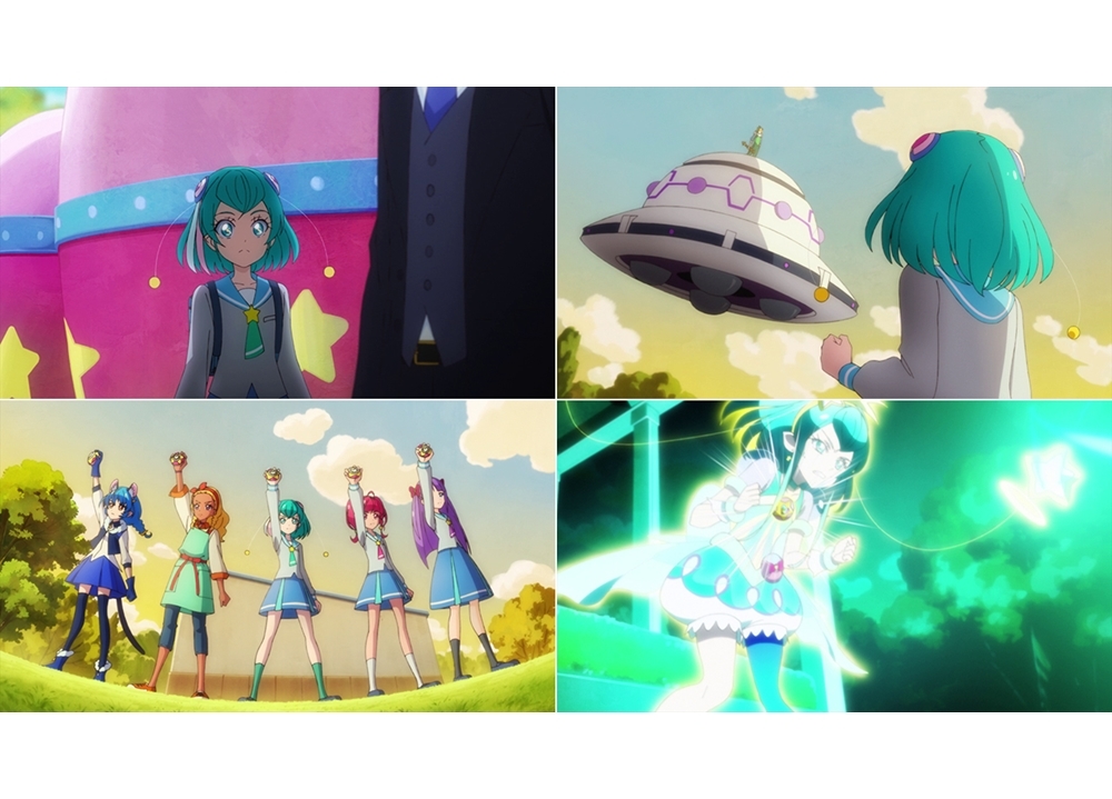 『スタプリ』第40話「バレちゃった！？2年3組の宇宙人☆」より先行カット到着！