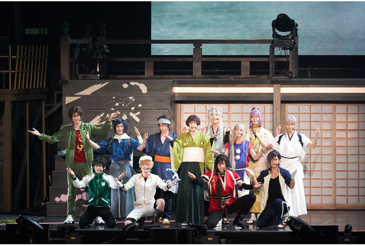 「刀ミュ 歌合 乱舞狂乱 2019」公演初日の舞台写真が到着