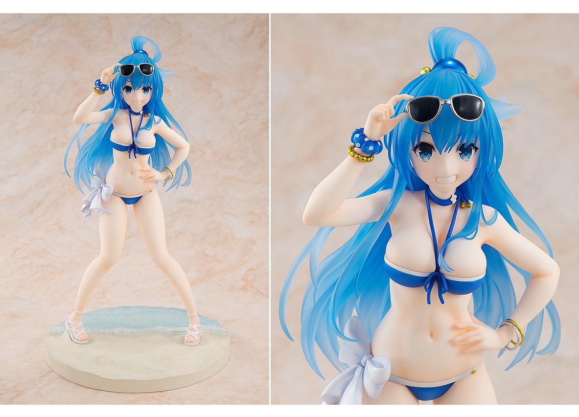 『このすば』アクアが原作デザインでフィギュア化