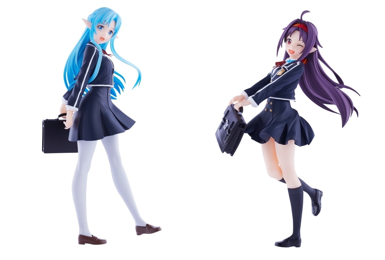 『SAO』アスナとユウキの帰還者学校制服姿ver.フィギュアが登場！