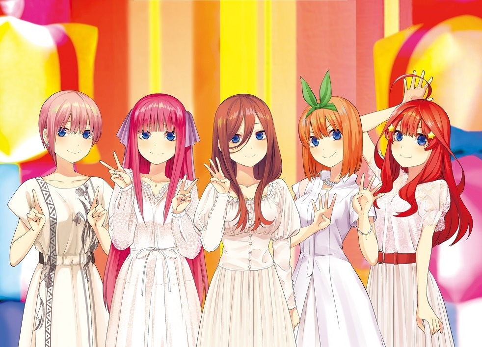 『五等分の花嫁』五つ子のキャラソン3月4日発売