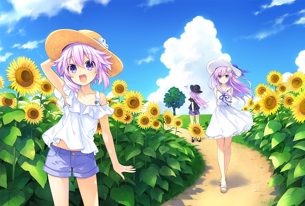 OVA『ネプテューヌ』ジャケットイラスト＆同梱フィギュアデコマス写真が公開