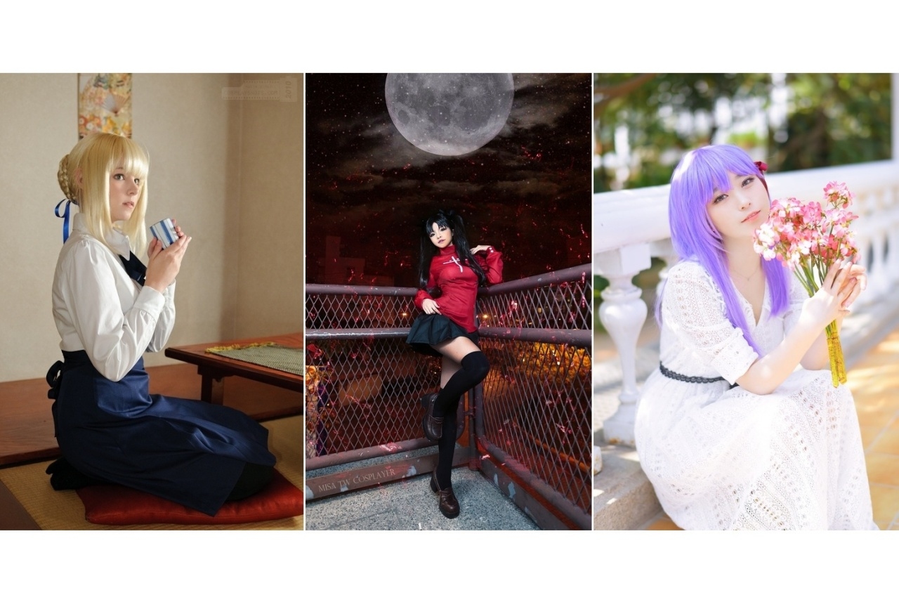C97開催記念『Fate/stay night』より「セイバー」「遠坂凛」「間桐桜」のコスプレ特集