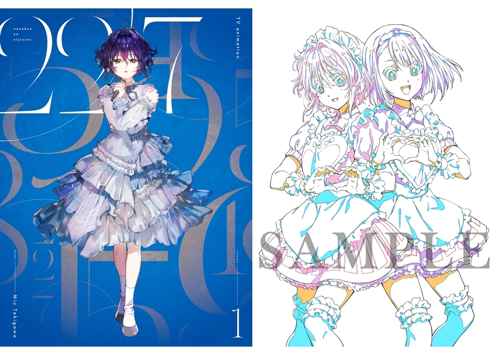 『22/7』BD＆DVD第1巻ジャケットイラスト到着！