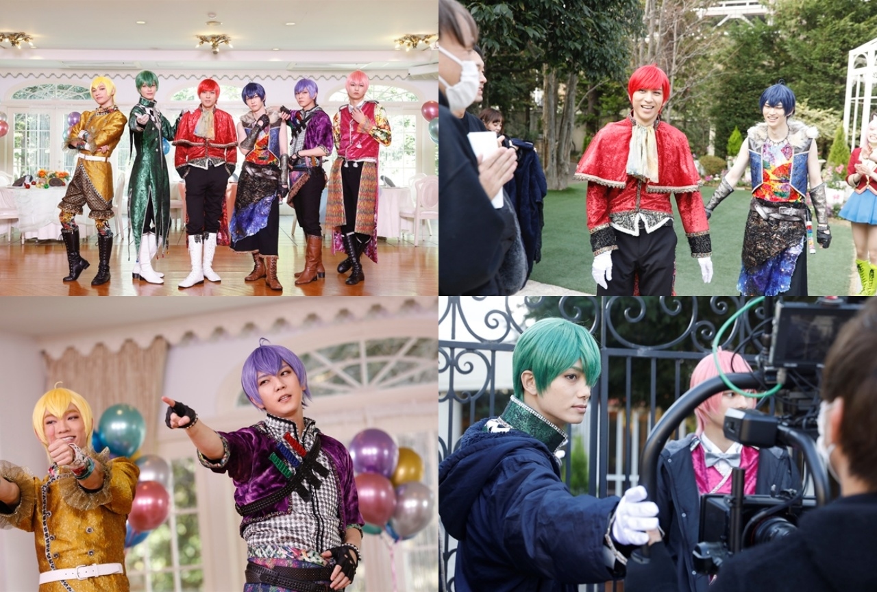 舞台『おそ松さん』6つ子のイケメンver.“F6”のMV撮影レポート&インタビュー