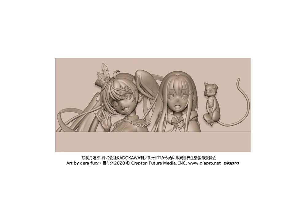 『リゼロ』さっぽろ雪まつりでのコラボ雪像のイメージ解禁!