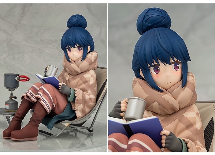 『ゆるキャン△』志摩リンのスケールフィギュアが登場