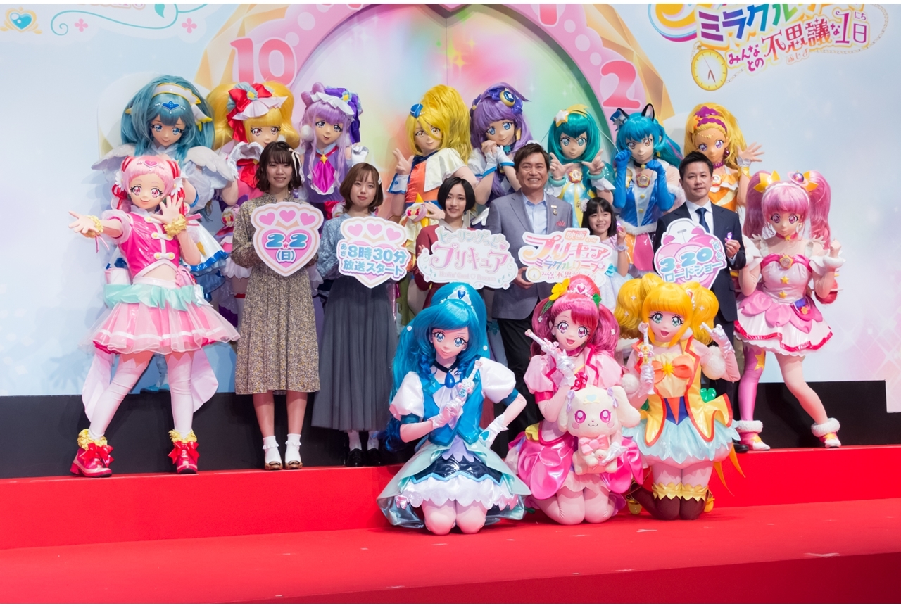 『ヒープリ』『映画プリキュアミラクルリープ』合同記者会見レポ