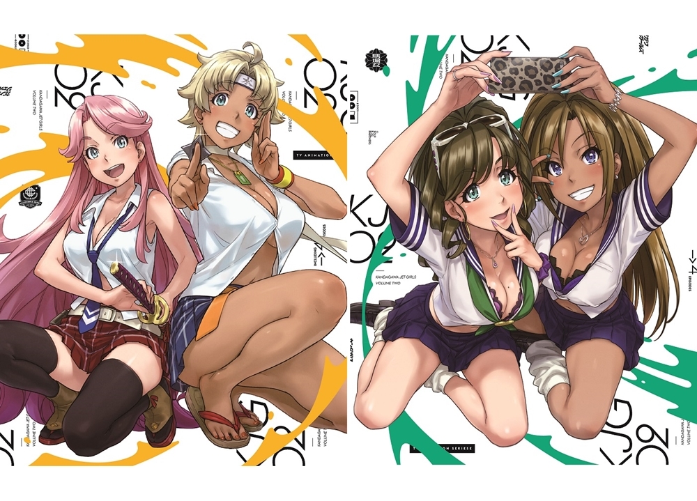 『神田川JET GIRLS』BD＆DVD第2巻より、ジャケット解禁！