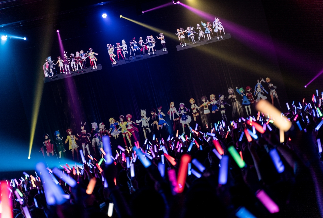 ホロライブ初の全体ライブ『ノンストップ・ストーリー』レポート