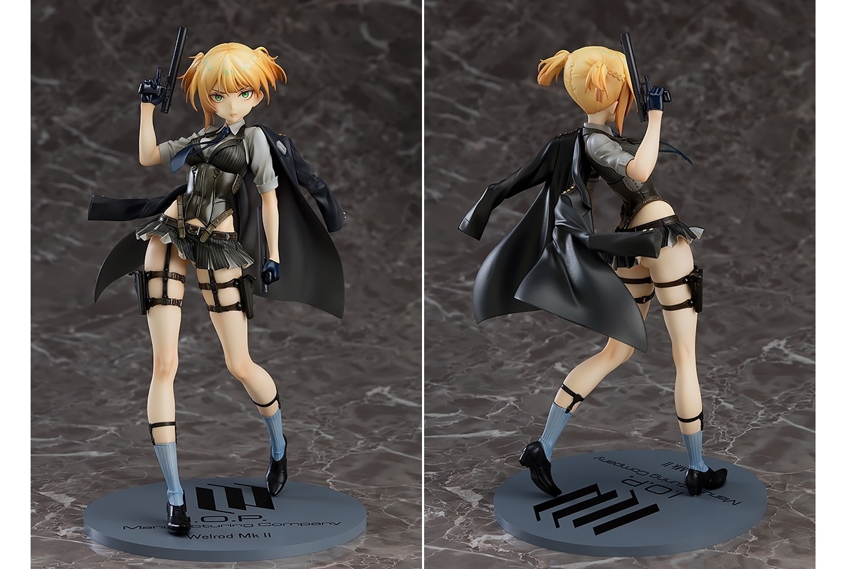 『ドールズフロントライン』より「ウェルロッドMkⅡ」がフィギュアで登場