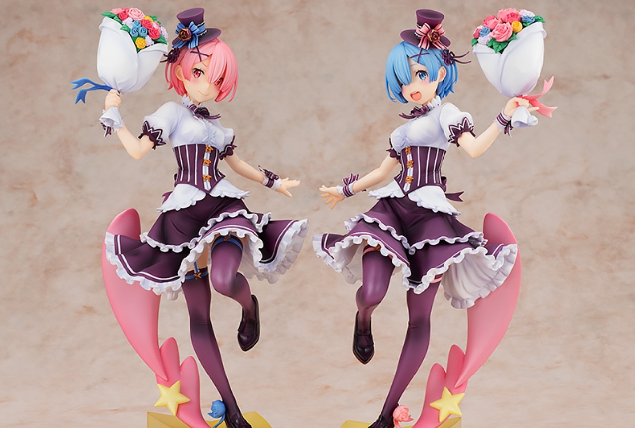 『リゼロ』ラム＆レムが生誕祭Ver.でフィギュア化