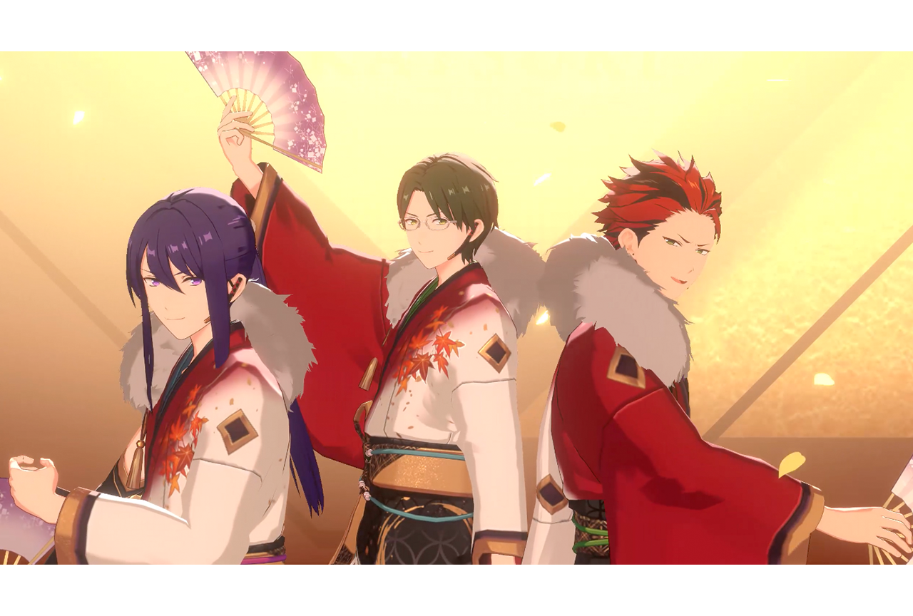 アプリ『あんスタ！！Music』紅月の「百花繚乱、紅月夜」が公開