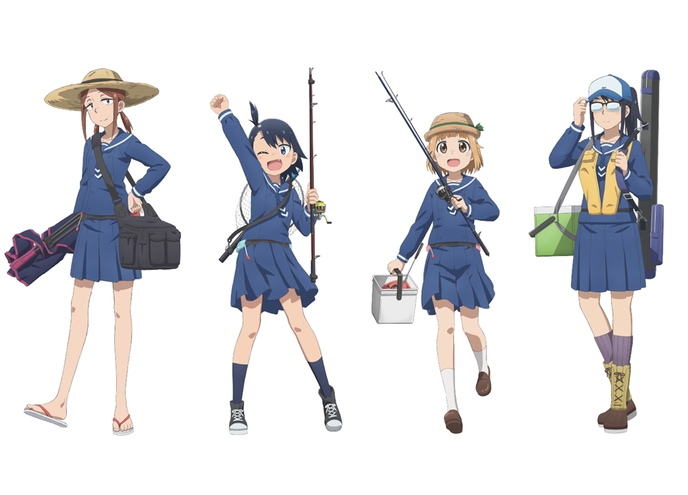 『放課後ていぼう日誌』キャラクターイラスト公開！