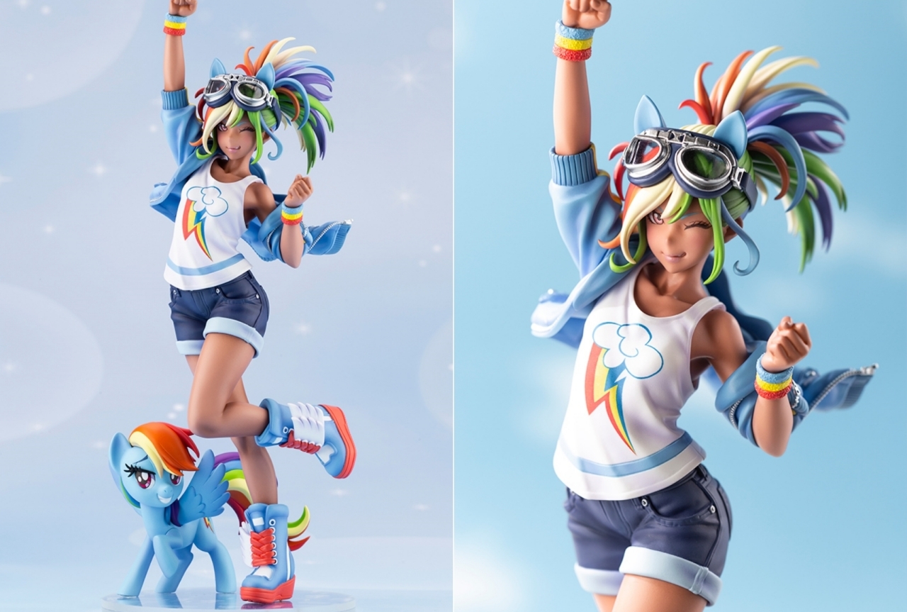 『MY LITTLE PONY』より、BISHOUJOシリーズ第5弾「レインボーダッシュ」がフィギュア化