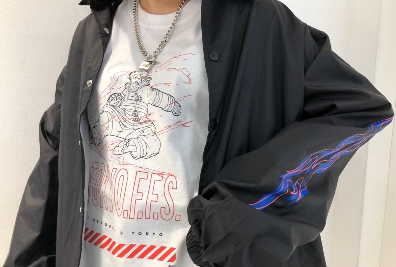 TVアニメ『炎炎ノ消防隊』コラボアパレルグッズが予約受付中