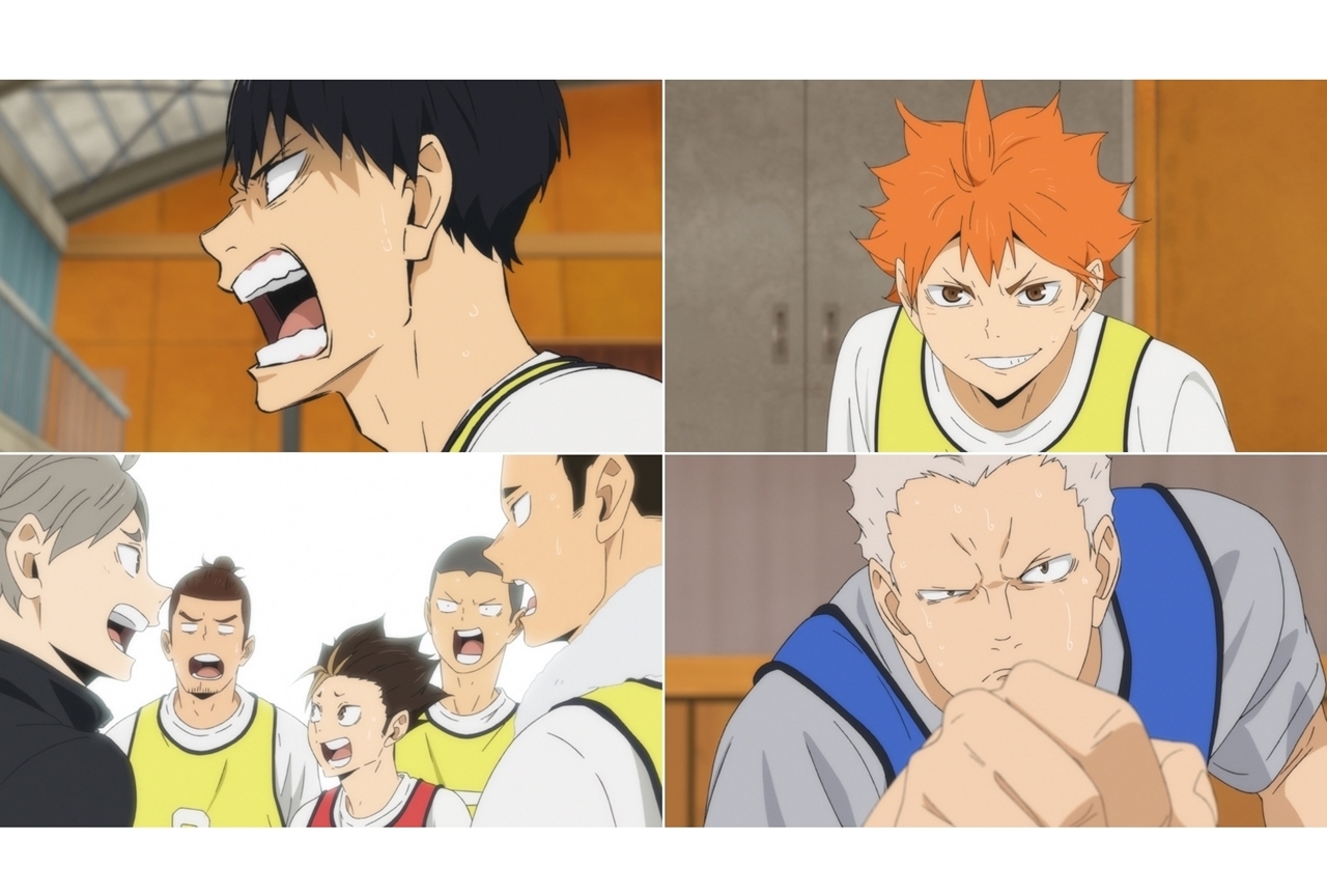 冬アニメ『ハイキュー!!』第4期 第7話先行カット公開