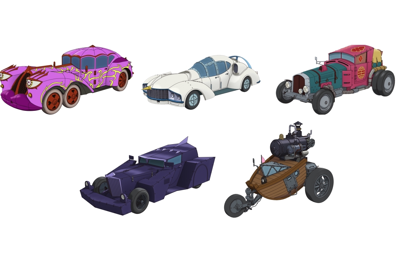 春アニメ『天晴爛漫！』レーシングカー設定が公開