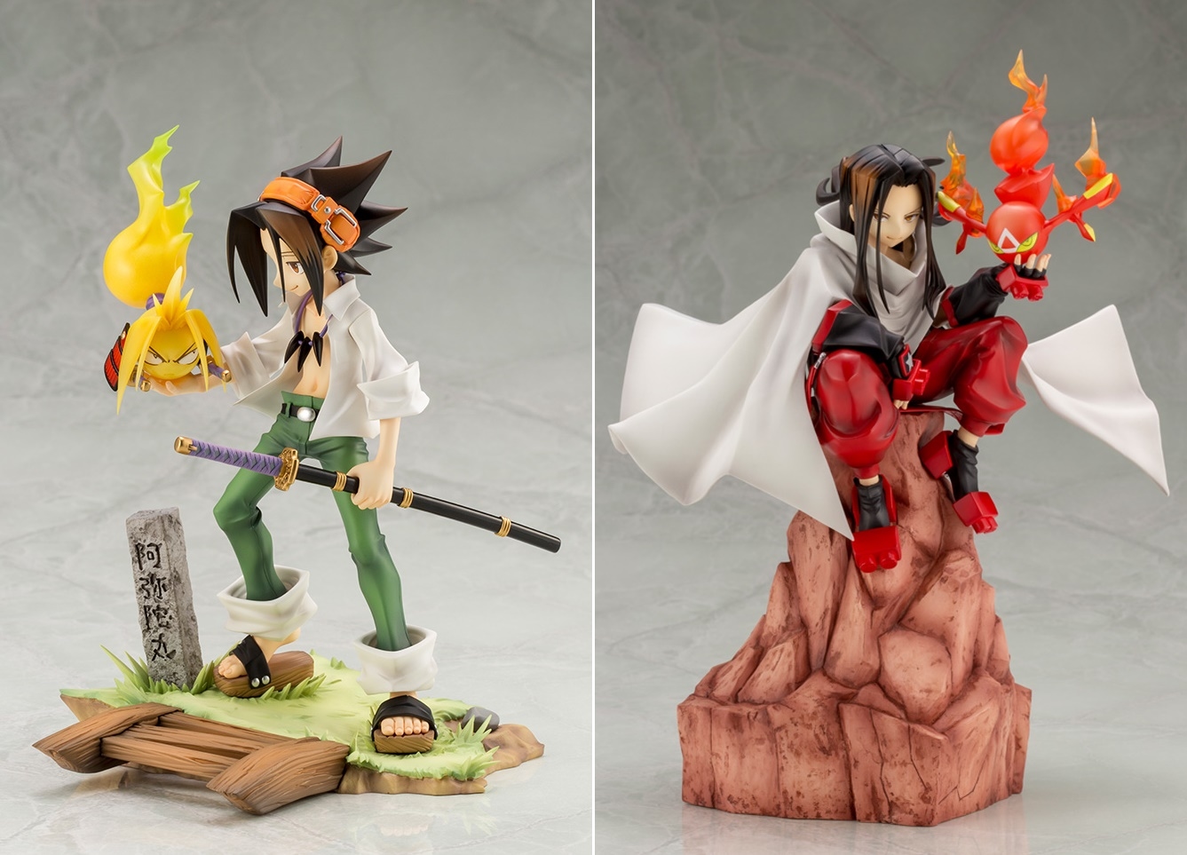 『シャーマンキング』麻倉葉＆ハオのスケールフィギュア“ARTFX J”が再販