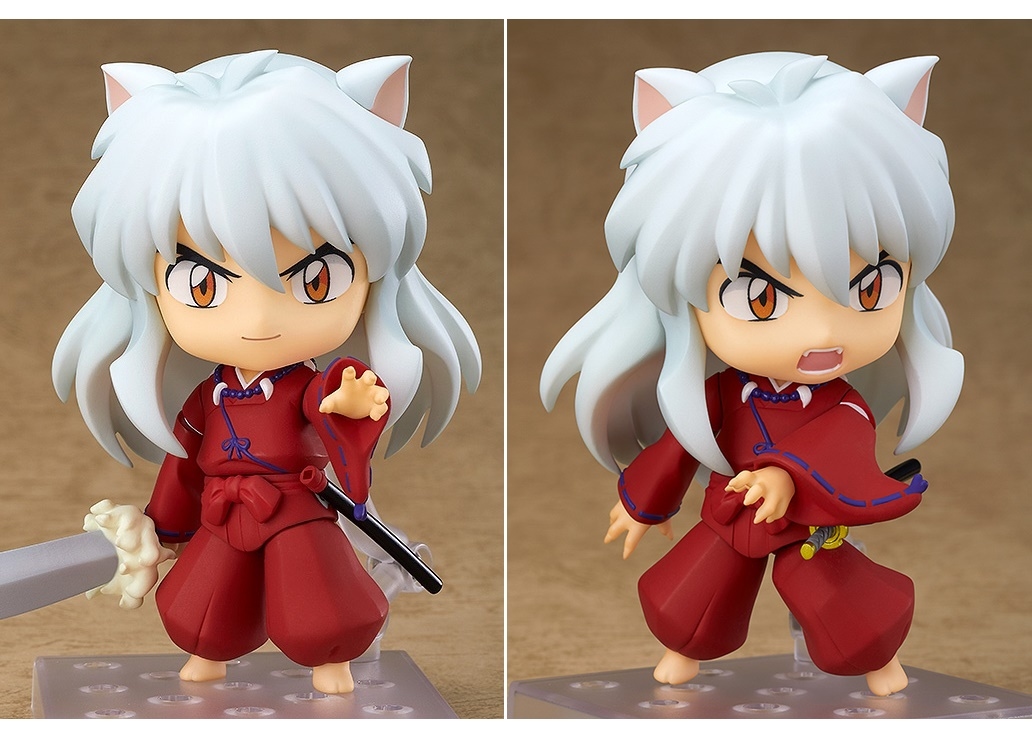 犬の妖怪と人間の半妖「犬夜叉」がねんどろいど化