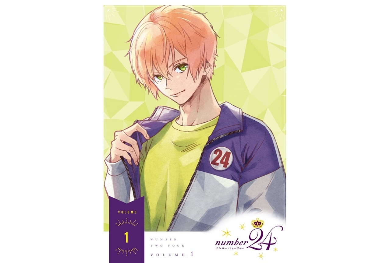 冬アニメ『number24』BD＆DVD第1巻のジャケットイラスト到着