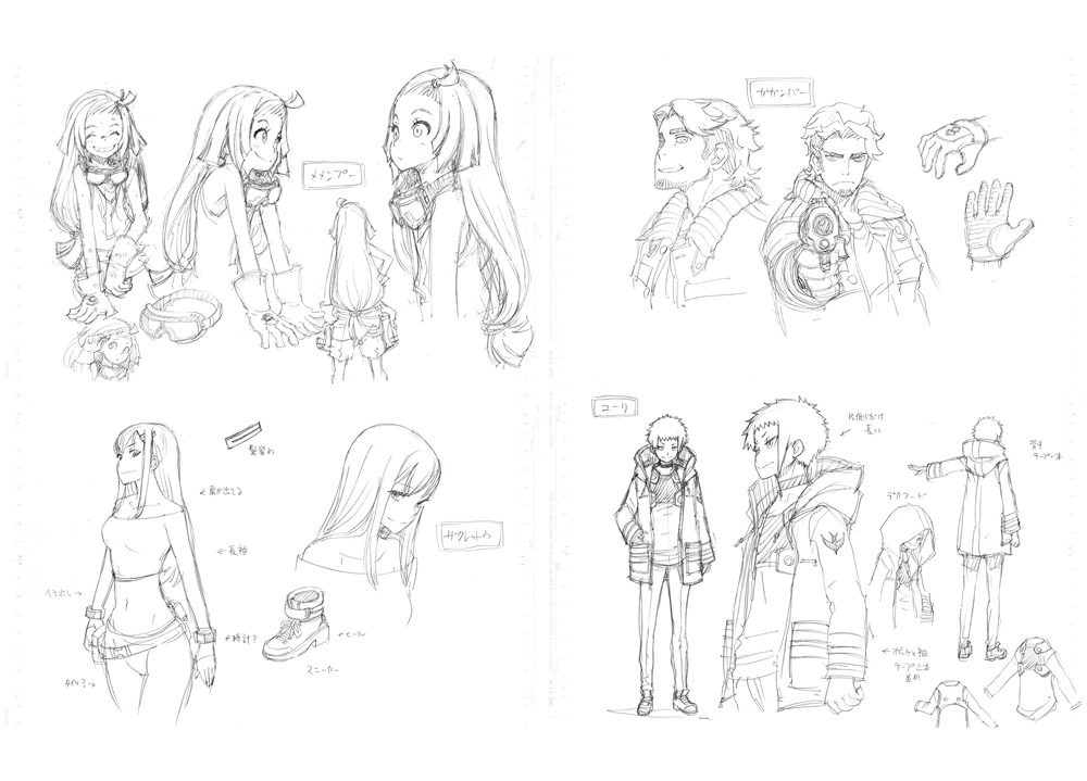 『サクガン!!』メインキャラ原案を解禁！