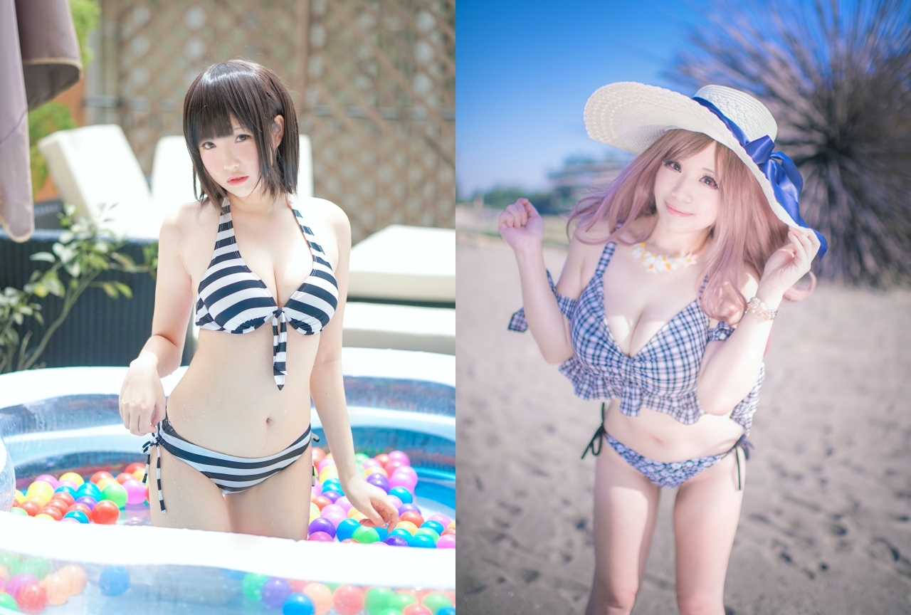 『冴えカノ』『シャニマス』『FGO』水着キャラのコスプレ特集