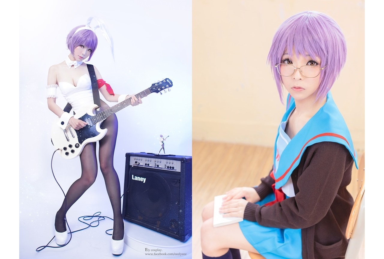 アニメ『涼宮ハルヒの憂鬱』長門有希のコスプレ特集