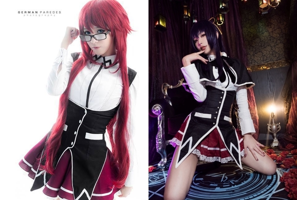 『ハイスクールD×D』リアス・グレモリー、姫島朱乃のコスプレ特集