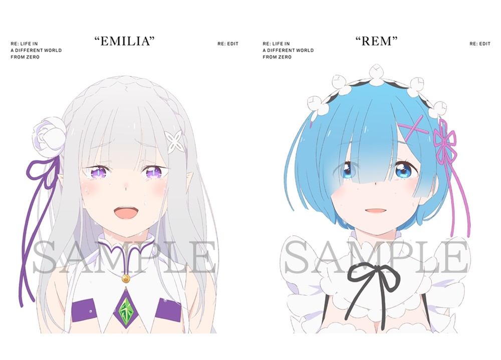 『リゼロ』新編集版 BD BOXより、ジャケット解禁！